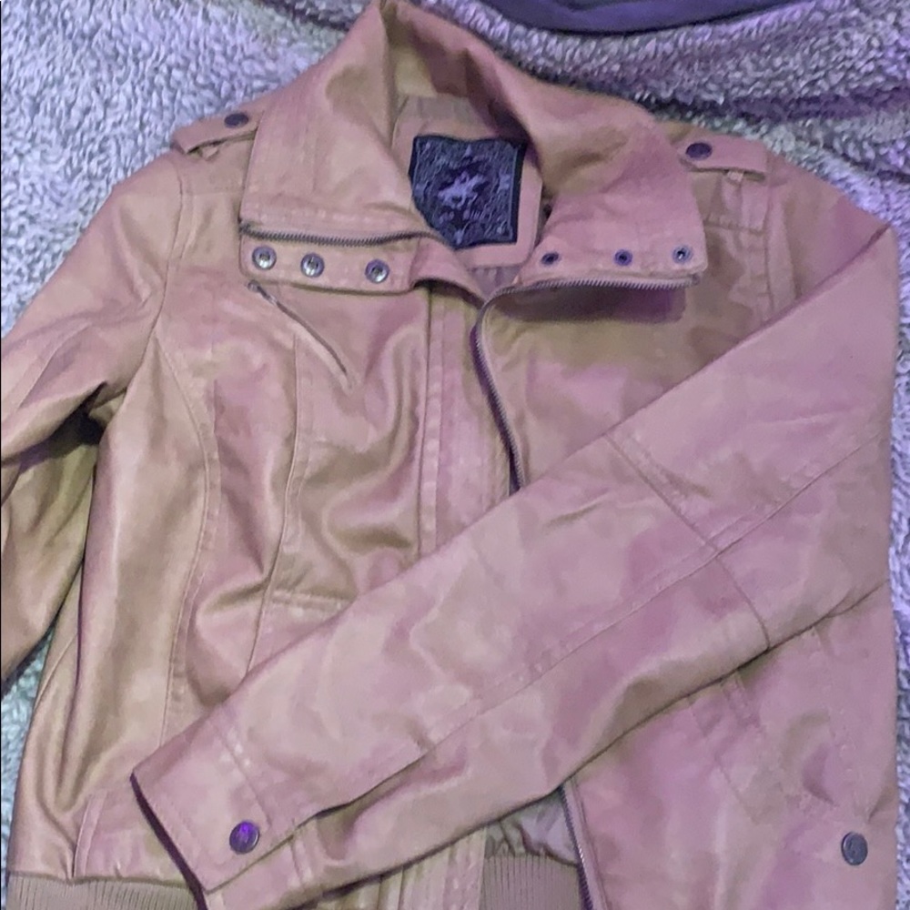 leather jacket